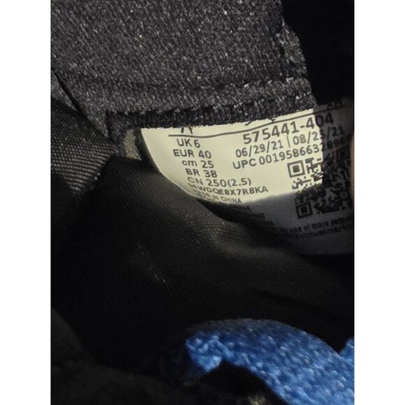 Size 7Y- Nike Air Jordan 1 Marina Blue & Nike Dunk High Stadium Green Miss-match - Picture 8 of 9